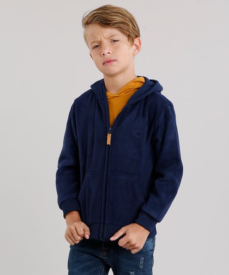 Blusao-Infantil-Basico-em-Fleece-com-Capuz-e-Bolsos-Azul-Marinho-8838148-Azul_Marinho_1