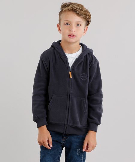 Blusao-Infantil-Basico-em-Fleece-com-Capuz-e-Bolsos-Chumbo-8838148-Chumbo_1 Blusao-Infantil-Basico-em-Fleece-com-Capuz-e-Bolsos-Chumbo-8838148-Chumbo_1