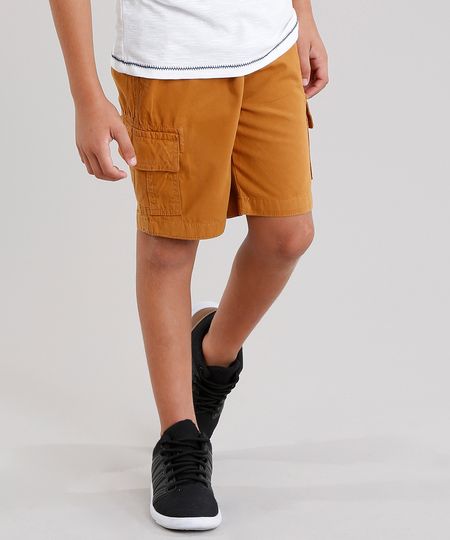 Bermuda-Infantil-Cargo-com-Bolsos-Caramelo-8729712-Caramelo_1 Bermuda-Infantil-Cargo-com-Bolsos-Caramelo-8729712-Caramelo_1