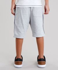 Bermuda-Infantil-com-Bolsos-em-Moletom-Cinza-Mescla-Claro-9128914-Cinza_Mescla_Claro_2