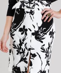 Saia-Feminina-Lapis-com-Fenda-Estampada-Floral-com-Cinto-com-Fivela-Curta-Off-White-8888848-Off_White_4