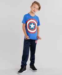 Camiseta-Infantil-Capitao-America-Manga-Curta-Gola-Careca-Azul-Royal-8455168-Azul_Royal_3
