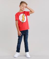Camiseta-Infantil-The-Flash-Manga-Curta-Gola-Careca-Vermelha-9113219-Vermelho_3