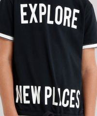 Camiseta-Infantil-Sobreposicao--Explore--com-Cordao-Manga-Curta-Gola-Careca-em-Algodao---Sustentavel-Preta-9036573-Preto_4