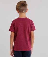 Camiseta-Infantil-com-Recortes-em-Listras-Manga-Curta-Decote-Careca-Vinho-9127574-Vinho_2