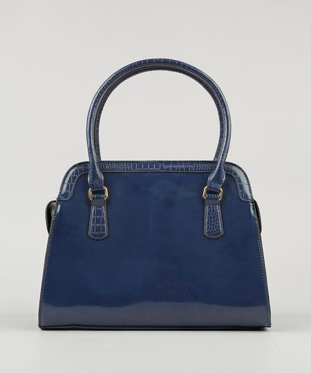 Bolsa-Feminina-Shoulder-em-Verniz-com-Bolsos-Azul-Marinho-8505679-Azul_Marinho_1