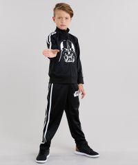 Calca-Infantil-Star-Wars-Esportiva-em-Moletom-com-Listras-Laterais-Preta-8838708-Preto_3
