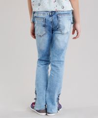Calca-Jeans-Infantil-Destroyed-com-Tira-Xadrez-na-Barra-Azul-Claro-9138433-Azul_Claro_2