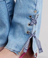 Calca-Jeans-Infantil-Destroyed-com-Tira-Xadrez-na-Barra-Azul-Claro-9138433-Azul_Claro_4