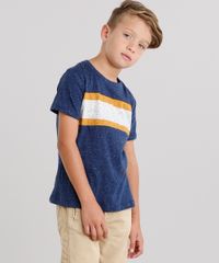 Camiseta-Infantil-com-Recortes-em-Listras-Manga-Curta-Decote-Careca-Azul-Marinho-9127574-Azul_Marinho_1