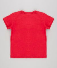 Camiseta-Infantil-com-Estampa-Interativa-Cachorro-com-Oculos-Manga-Curta-Gola-Careca-Vermelha-9140669-Vermelho_2
