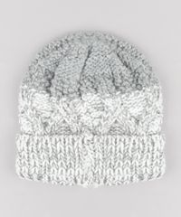 Gorro-Feminino-em-Trico-com-Brilho-Cinza-Mescla-8764888-Cinza_Mescla_3