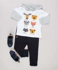 Camiseta-Infantil-com-Estampa-Interativa-de-Bichos-Manga-Longa-com-Capuz-Off-White-9140283-Off_White_3