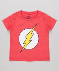 Camiseta-Infantil-The-Flash-Manga-Curta-Gola-Careca-Vermelha-9140229-Vermelho_1