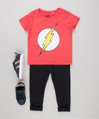 Camiseta-Infantil-The-Flash-Manga-Curta-Gola-Careca-Vermelha-9140229-Vermelho_3