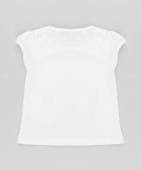Blusa-Infantil-Gatinhos-com-Glitter-Manga-Curta-Decote-Redondo-em-Algodao---Sustentavel-Off-White-9146403-Off_White_2