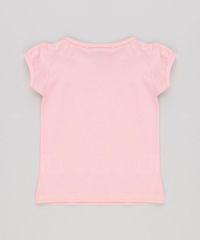 Blusa-Infantil-Dinossauro-com-Glitter-Manga-Curta-Decote-Redondo-em-Algodao---Sustentavel-Rosa-9146400-Rosa_2