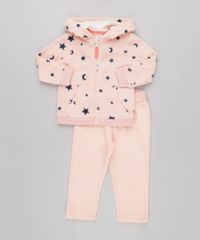 Conjunto-Infantil--de-Blusao-Manga-Longa-Estampado-de-Estrelas---Calca-em-Fleece-Rosa-8838790-Rosa_1