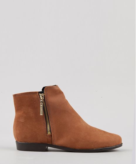Bota-Feminina-Salto-Baixo-Moleca-Cano-Curto-Caramelo-9187172-Caramelo_1