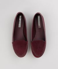 Mocassim-Feminino-Moleca-em-Suede-Vinho-9185823-Vinho_4