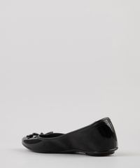 Sapatilha-Feminina-Bico-Redondo-em-Verniz-com-Laco-Preta-9185723-Preto_3