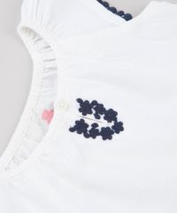Conjunto-Infantil-de-Blusa-com-Bordado-Manga-Curta-Off-White---Short-Jeans-com-Babados-Azul-Escuro-8699567-Azul_Escuro_4