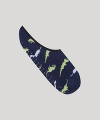 Meia-Sapatilha-Estampada-de-Dinossauro-Azul-Marinho-9052602-Azul_Marinho_1 Meia-Sapatilha-Estampada-de-Dinossauro-Azul-Marinho-9052602-Azul_Marinho_1