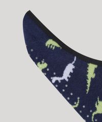 Meia-Sapatilha-Estampada-de-Dinossauro-Azul-Marinho-9052602-Azul_Marinho_2