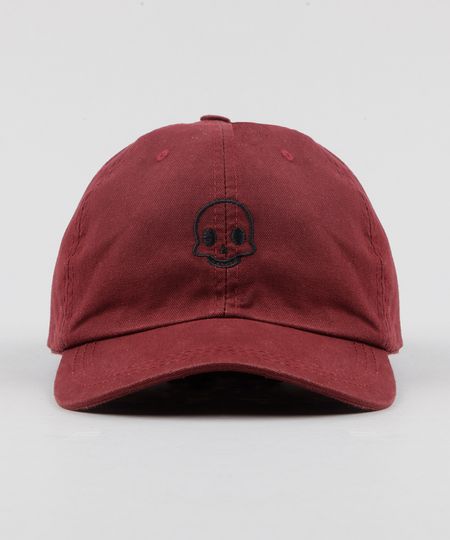 Bone-Masculino-Aba-Curva-com-Bordado-de-Caveira-Vinho-9128881-Vinho_1 Bone-Masculino-Aba-Curva-com-Bordado-de-Caveira-Vinho-9128881-Vinho_1