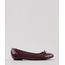 Sapatilha-Feminina-Bico-Redondo-em-Verniz-Matelasse-com-Laco-Vinho-9171787-Vinho_1