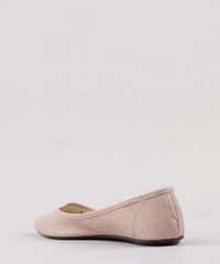 Sapatilha-Feminina-Bico-Redondo-com-Textura-Tresse-Rosa-Claro-9172314-Rosa_Claro_3