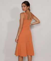Vestido-Feminino-Midi-com-Botoes-e-Babado-Alca-Larga-Coral-9975713-Coral_2