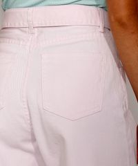 Calca-de-Sarja-Feminina-Baggy-Cintura-Super-Alta-com-Cinto-Rosa-Claro-9981892-Rosa_Claro_6