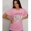 Camiseta-Feminina-Manga-Curta-Looney-Tunes-Decote-Redondo-Rosa-9964585-Rosa_1