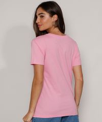 Camiseta-Feminina-Manga-Curta-Looney-Tunes-Decote-Redondo-Rosa-9964585-Rosa_4