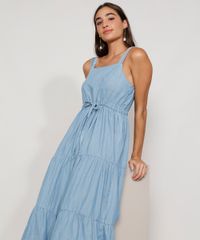 Vestido-Jeans-Feminino-Midi-com-Recortes-e-Amarracao-Alca-Larga-Azul-Claro-9982436-Azul_Claro_4