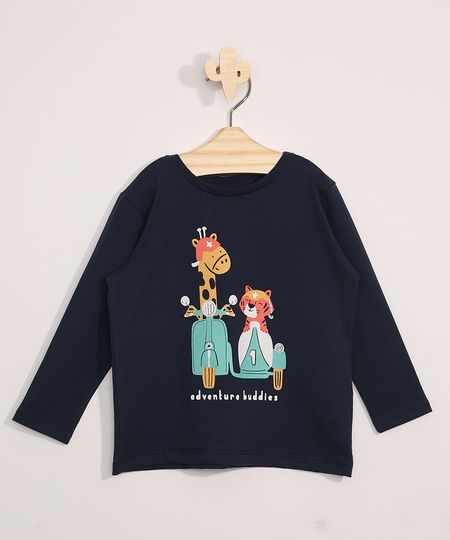 Camiseta-Infantil-Manga-Longa-Girafa-e-Tigre-Azul-Marinho-9976112-Azul_Marinho_1 Camiseta-Infantil-Manga-Longa-Girafa-e-Tigre-Azul-Marinho-9976112-Azul_Marinho_1