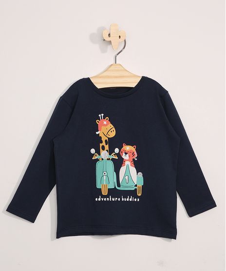 Camiseta-Infantil-Manga-Longa-Girafa-e-Tigre-Azul-Marinho-9976112-Azul_Marinho_1