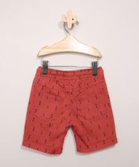 Bermuda-de-Sarja-Infantil-Estampado-de-Flechas-Coral-9979269-Coral_2