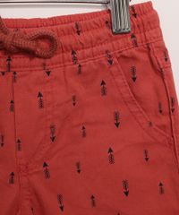Bermuda-de-Sarja-Infantil-Estampado-de-Flechas-Coral-9979269-Coral_4