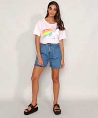 Camiseta-Feminina-Manga-Curta-Pride-Ursinhos-Carinhosos-Ampla-Decote-Redondo-Rosa-Claro-9974082-Rosa_Claro_3