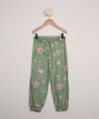 Calca-Infantil-Jogger-Estampada-Floral-Verde-9977058-Verde_1
