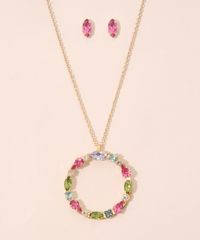 Kit-de-Colar-Feminino-com-Pedras-Coloridas---Brinco-Dourado-9976688-Dourado_3