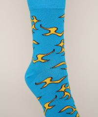 Meia-Feminina-Cano-Alto-Estampada-Fogo-Azul-9977256-Azul_3
