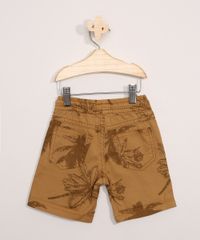 Bermuda-Infantil-Estampada-Coqueiros-Mostarda-9979270-Mostarda_2