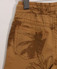 Bermuda-Infantil-Estampada-Coqueiros-Mostarda-9979270-Mostarda_5