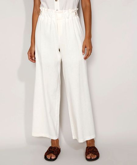 Calca-Feminina-Pantalona-Cintura-Super-Alta-com-Linho-e-Martingale-Off-White-9975363-Off_White_1 Calca-Feminina-Pantalona-Cintura-Super-Alta-com-Linho-e-Martingale-Off-White-9975363-Off_White_1