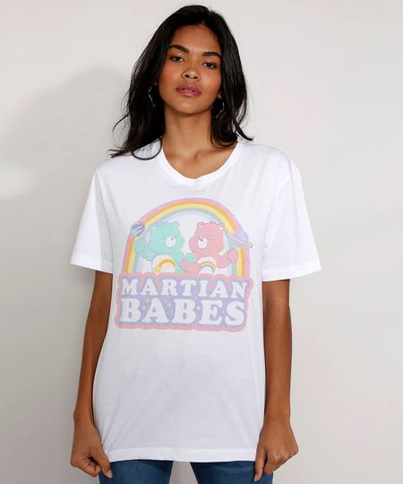 Camiseta-Feminina-Manga-Curta-Ursinhos-Carinhosos--Martian-Babes--Ampla-Decote-Redondo-Branco-9974861-Branco_1 Camiseta-Feminina-Manga-Curta-Ursinhos-Carinhosos--Martian-Babes--Ampla-Decote-Redondo-Branco-9974861-Branco_1