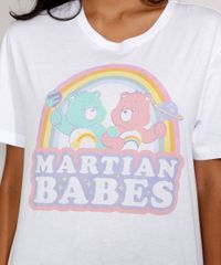 Camiseta-Feminina-Manga-Curta-Ursinhos-Carinhosos--Martian-Babes--Ampla-Decote-Redondo-Branco-9974861-Branco_2