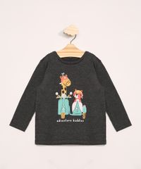 Camiseta-Infantil-Manga-Longa-Girafa-e-Tigre-Cinza-Mescla-Escuro-9976119-Cinza_Mescla_Escuro_1